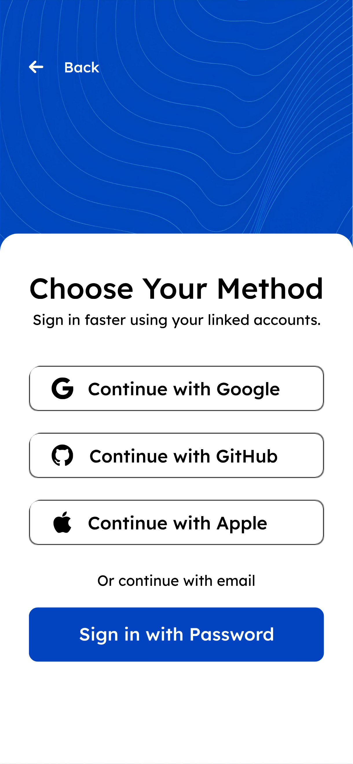 Quick Login